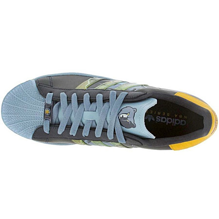 Adidas Superstar 1 NBA Grizzlies (azul/amarillo)