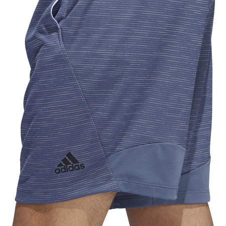 Adidas 4KRFT Training Sport Striped Heather Shorts