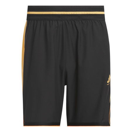 Short Basket Adidas Crazylite "Black-Hazy Orange "