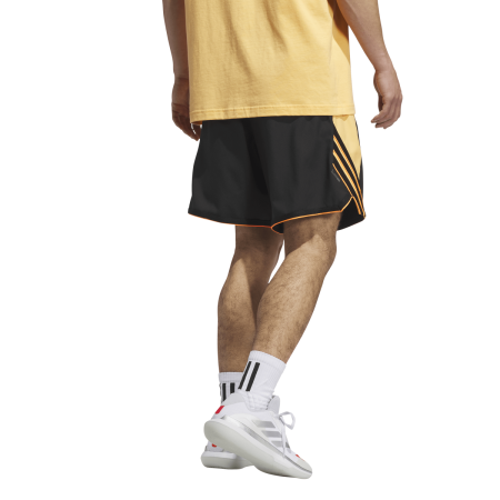 Short Basket Adidas Crazylite "Black-Hazy Orange "