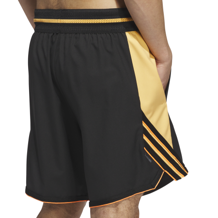 Short Basket Adidas Crazylite "Black-Hazy Orange "