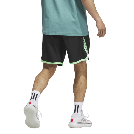 Short Basket Adidas Crazylite  "Black-Lime Burst"