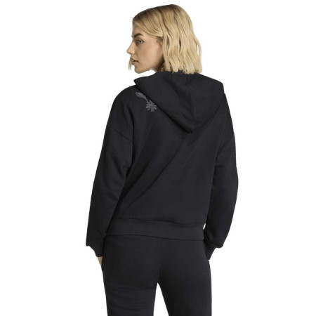 Sudadera Adidas Essentials 3-Stripes French Terry FZ "Black"