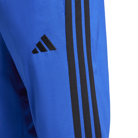 Pantalón Adidas Essentials 3-Stripes Single Jersey "Team Royal-Black"
