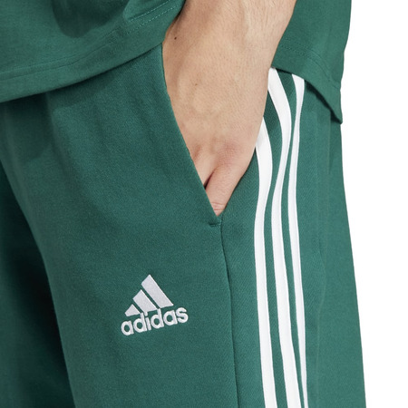 Adidas Essentials French Terry 3-Stripes Short "Collegiate Green"