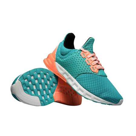 Adidas Falcon Elite 5 XJ Kids (verde/coral)