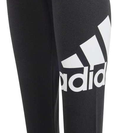 Adidas Girls Essentials Big Logo Cotton Leggings