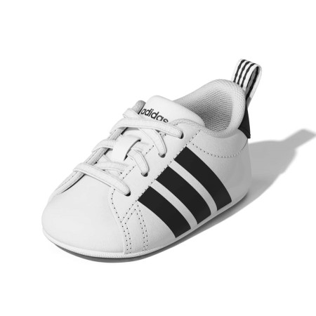 Zapatillas Bebé Adidas Grand Court Crib "White-Black"