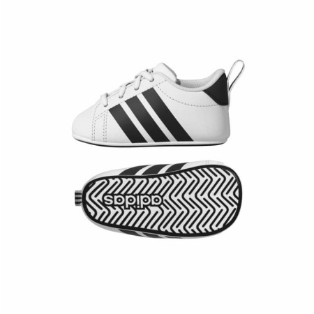 Zapatillas Bebé Adidas Grand Court Crib "White-Black"