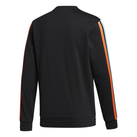 Sudadera Cuello Redondo Adidas Harden Fleece Crew "Black"