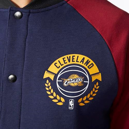 Adidas Jacket Washed Basket Cleveland Cavaliers