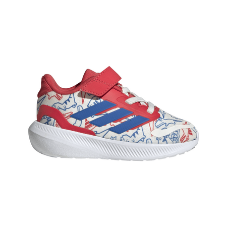Adidas Kids  RUNFALCON DINO  EL I "semi lucid red"