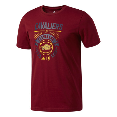 Adidas NBA Cleveland Cavaliers Graphic 4 Tee (burdeos)