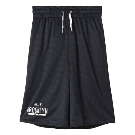 Adidas NBA Short Niño Brooklyn Nets Winter Hoops Rev (Black/White)