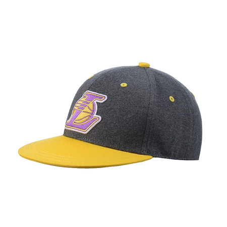 Adidas Original NBA Gorra Lakers Fitted (gris/amarillo)