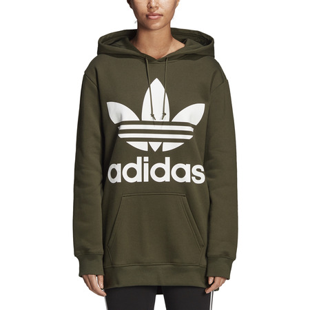 ADIDAS ORIGINAL OVERSIZED TREFOIL HOODIE W (NIGHT CARGO)