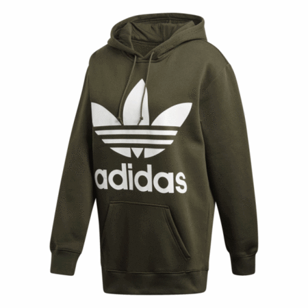ADIDAS ORIGINAL OVERSIZED TREFOIL HOODIE W (NIGHT CARGO)