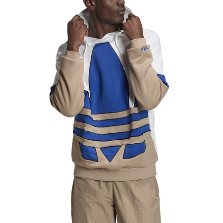 Adidas Originals Big Trefoil Outline Colorblock Hoodie