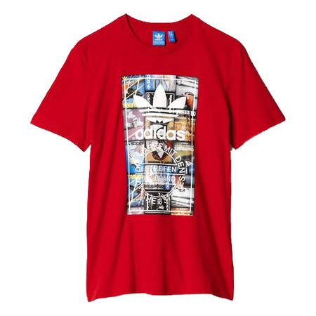 Adidas Originals Camiseta Back to School Tongue Label (red)