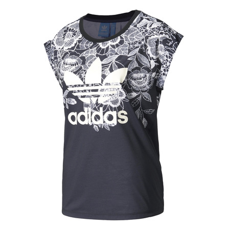 Adidas Originals Farm Florido Tee "Floral Vintage" (black/white)