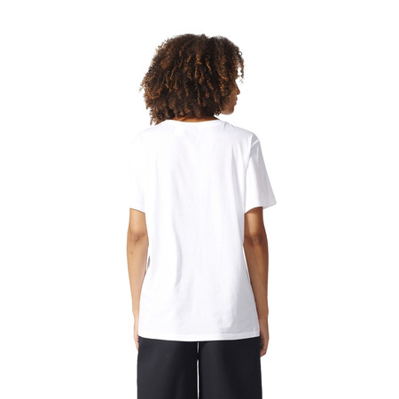 Adidas Originals Graphic Logo Trefoil Tee W (white)