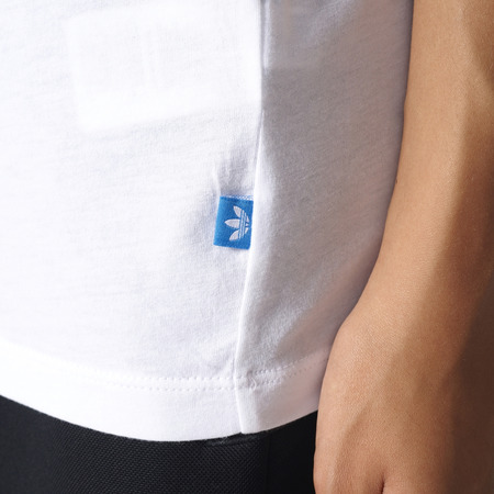 Adidas Originals Graphic Logo Trefoil Tee W (white)
