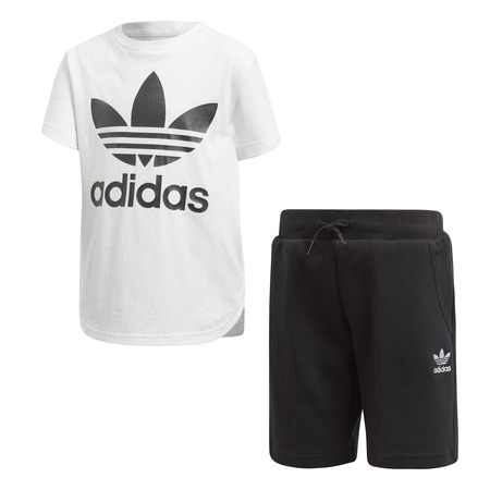 Conjunto Adidas Originals Logo Trefoil Superstar Set (White/Black)