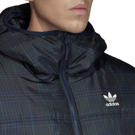 Adidas Originals Padded Tartan Jacket