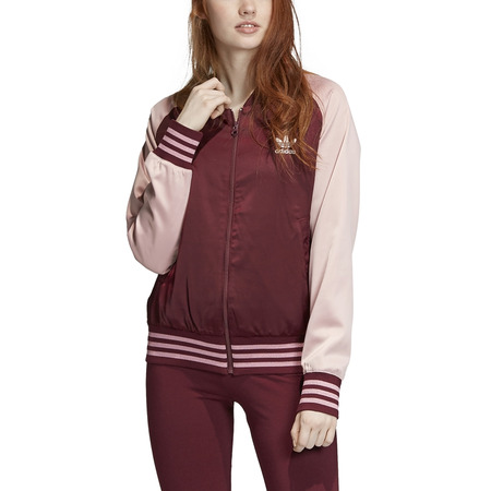 Adidas Originals Satin Bomber Track Top