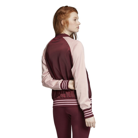 Adidas Originals Satin Bomber Track Top