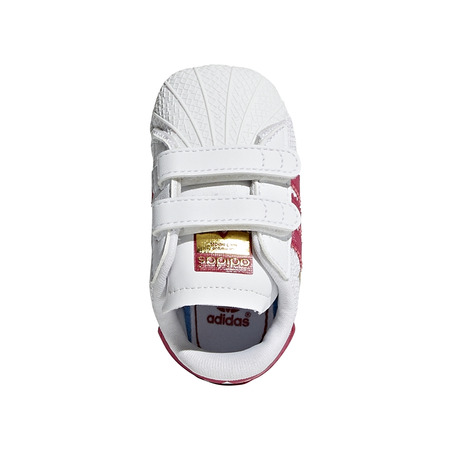 Adidas Originals Superstar Crib (white / bold pink)