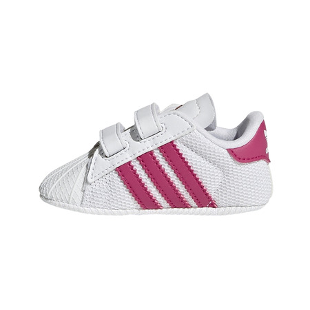 Adidas Originals Superstar Crib (white / bold pink)