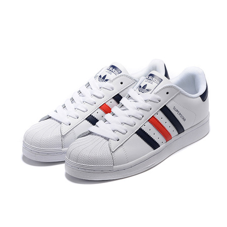 Adidas Originals Superstar Foundation (blanco/marino/rojo)