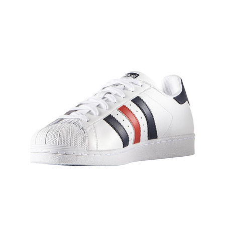 Adidas Originals Superstar Foundation (blanco/marino/rojo)