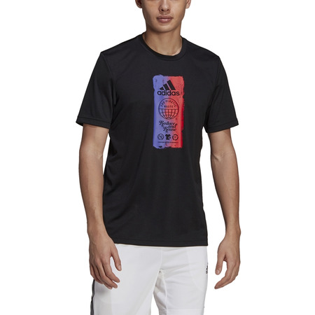 Adidas Primeblue For The Oceans Icons Graphic Tee