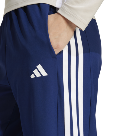 Adidas Train Essentials 3-Stripes Woven Joggers "Blue"
