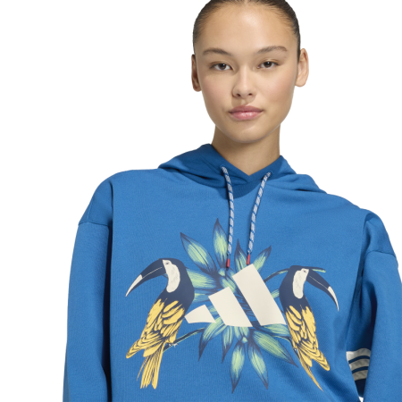 SUDADERA ADIDAS x FARM RIO  "Blue"