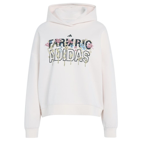 Sudadera Adidas x Farm Rio Hoodie "Ecru Tint-Shadow Brown-Multicolor"