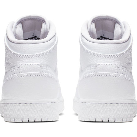 Air Jordan 1 Mid (GS)  "Maxi White"