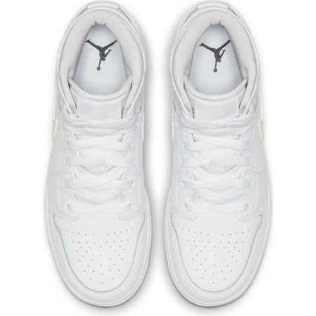 Air Jordan 1 Mid (GS)  "Maxi White"