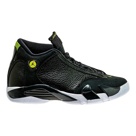 Air Jordan 14 Retro "Indiglo" (005/black/white/vivid green)