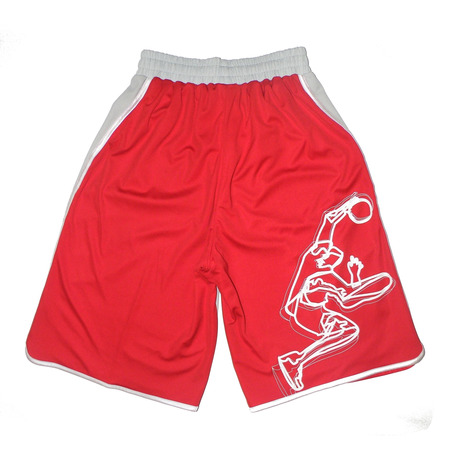 And 1 Short Bent  (gris/rojo)