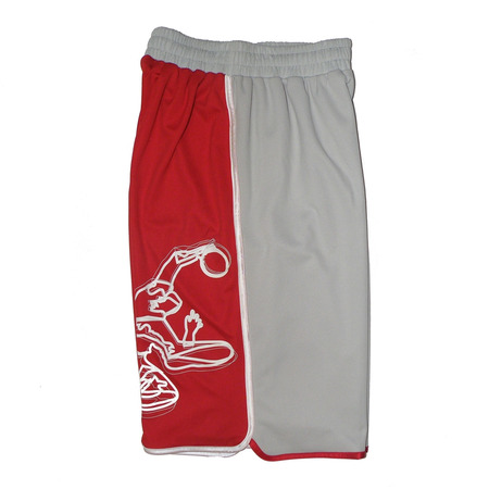 And 1 Short Bent  (gris/rojo)