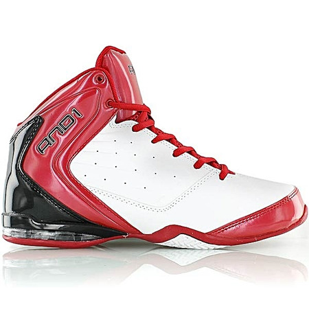 And1 Master Mid 2 Niño (blanco/rojo/gris)