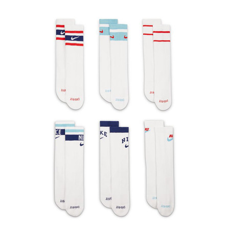 Calcetines Nike Everyday Plus Cushioned "Multicolor" (6 Pares)