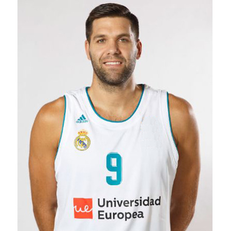 CAMISETA RÉPLICA FELIPE REYES #9# R. MADRID 2017/18 (1ª EQUIPACIÓN)