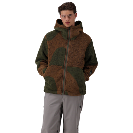 Chaqueta Polar con capucha Campagnolo "Moss-Malto"