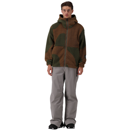Chaqueta Polar con capucha Campagnolo "Moss-Malto"
