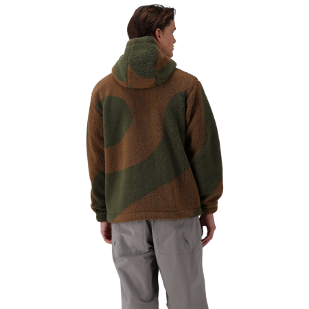 Chaqueta Polar con capucha Campagnolo "Moss-Malto"