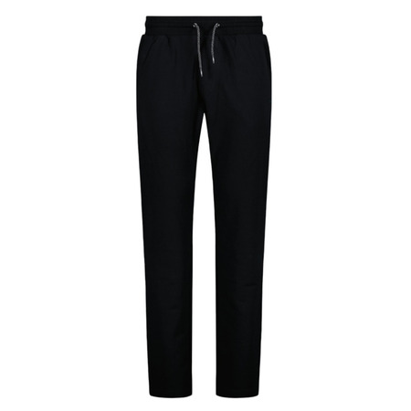 Campagnolo Men's joggers in stretch french terry "Black" (Comfort Fit)